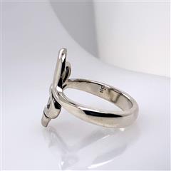 James Avery Heart to Heart Sterling Silver Ring